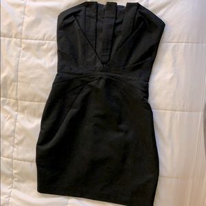 Black cocktail dress